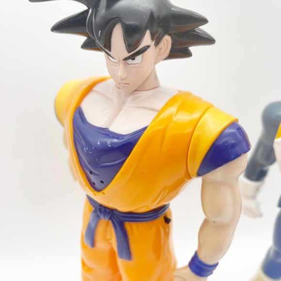 1999 Dragon Ball Z Goku & Vegeta‎ Walkie Talkies Funimation Productions Damage - Picture 7 of 12